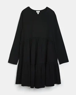 River Island Maternity long sleeve frill mini dress< Maternity