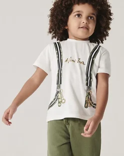 River Island Mini Boys backpack t-shirt set< 5 - 8 Yrs