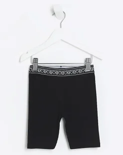 River Island Mini girls RI rib cycle shorts< 3 - 5 Yrs