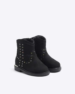 River Island Mini girls studded western boots< Shoes & Boots