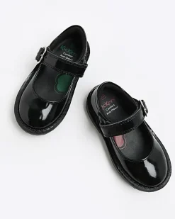 River Island Mini girls Kickers leather buckle shoes< Shoes & Boots
