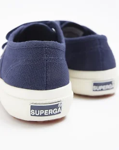 River Island Mini girls navy superga velcro shoes< Shoes & Boots