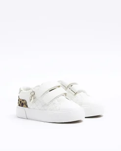 River Island Mini girls leopard print trainers< Shoes & Boots