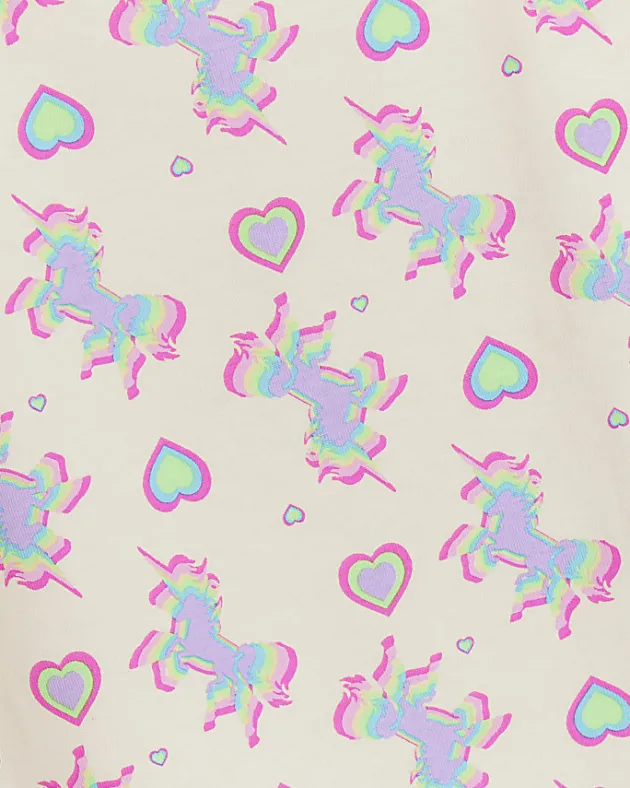 River Island Mini girls unicorn vest 3 pack< Tights & Socks