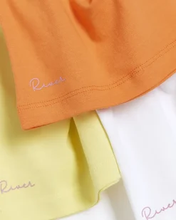 River Island Mini girls vests 3 pack< Tights & Socks