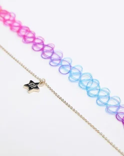 River Island Multi Coloured choker star necklace< Accessories & Jewellery