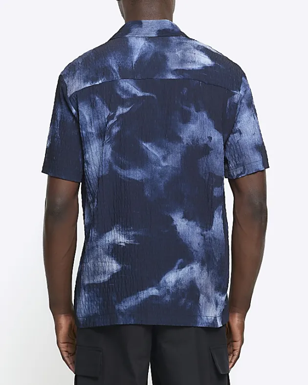 River Island regular fit abstract shirt< Shirts