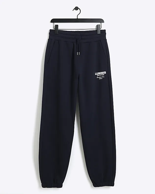 River Island Regular Fit Graphic tracksuit Joggers< Tracksuits