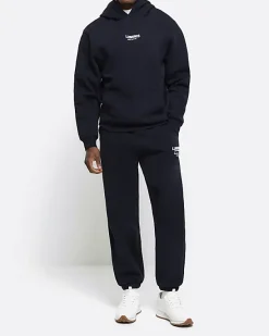 River Island Regular Fit Graphic tracksuit Hoodie< Tracksuits