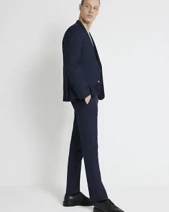River Island skinny fit twill suit trousers< Trousers