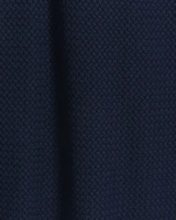River Island slim fit textured knit polo< Polo Shirts