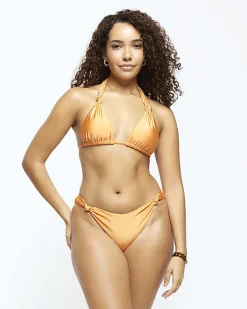 River Island low rise knot bikini bottoms< Swimwear & Beachwear