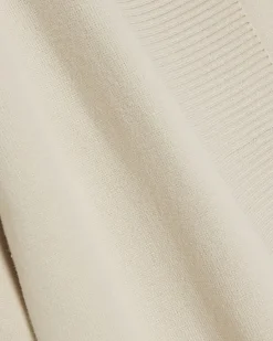 River Island Petite beige longline cosy cardigan< Petite