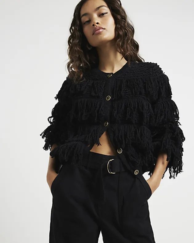 River Island Petite belted utility cargo trousers< Petite