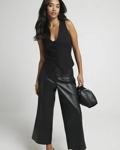 River Island Petite button front waistcoat< Petite