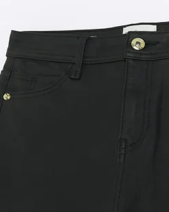 River Island Petite coated cargo skinny jeans< Petite
