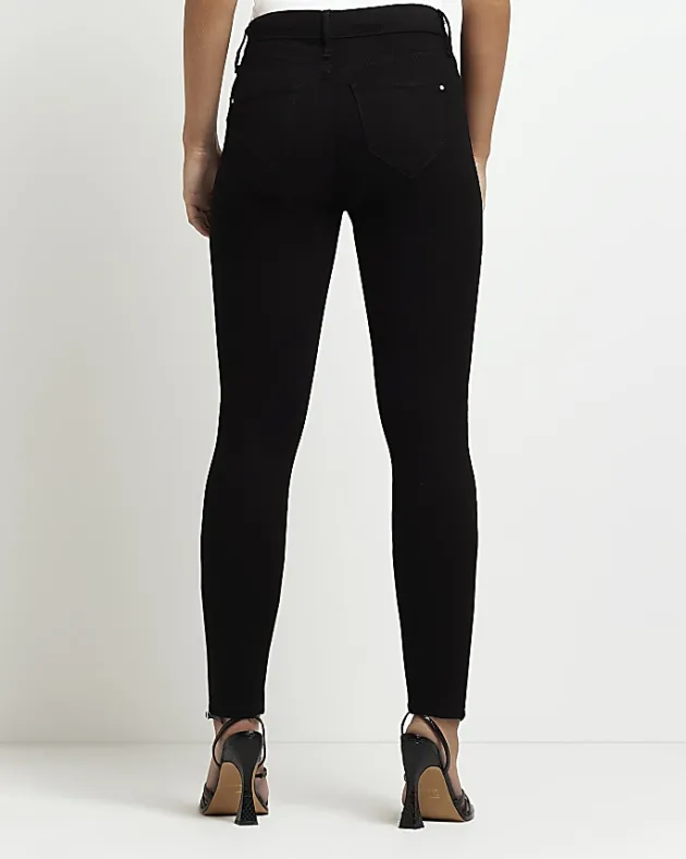 River Island Petite Molly mid rise skinny jeans< Petite