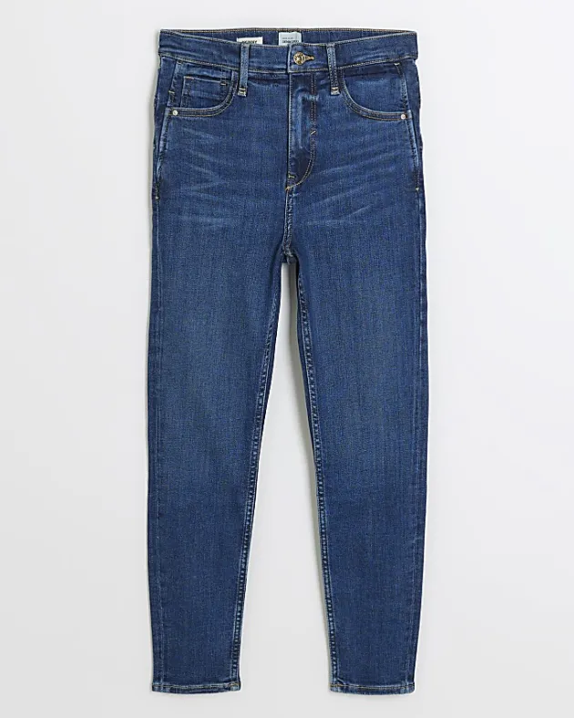 River Island Petite high waist skinny jeans< Petite