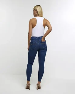 River Island Petite high waist skinny jeans< Petite