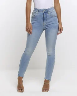 River Island Petite high waisted bum sculpt jeans< Petite
