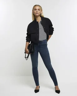 River Island Petite mid rise skinny jeans< Petite