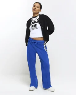 River Island Petite graphic crop t-shirt< Petite