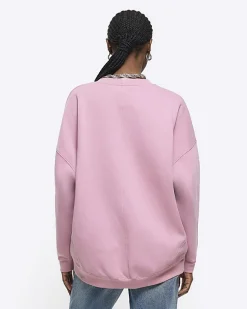 River Island oversized sweatshirt< Loungewear