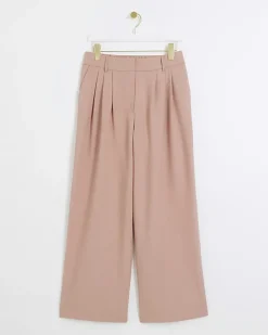 River Island pleated wide leg trousers< Suits & Tailoring