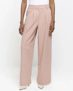 River Island pleated wide leg trousers< Suits & Tailoring