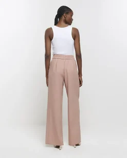 River Island pleated wide leg trousers< Suits & Tailoring