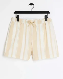 River Island regular fit stripe swim shorts< Shorts