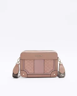 River Island RI monogram boxy cross body bag< Bags, Purses & Luggage