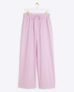 River Island stripe straight pull on trousers< Trousers