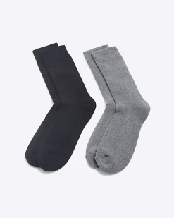 River Island 2PK boot socks< Underwear & Socks