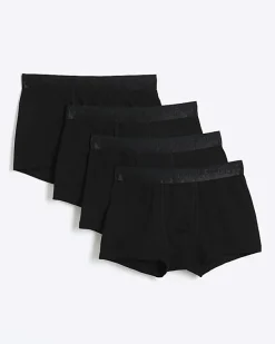 River Island 4PK cotton stretch trunks< Underwear & Socks