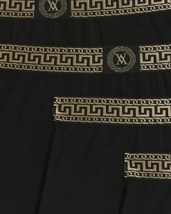 River Island 4PK geometric cotton stretch trunks< Underwear & Socks