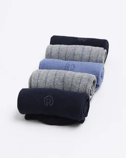 River Island 5PK ribbed ankle socks< Underwear & Socks