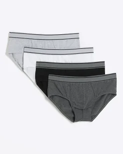 River Island 4PK cotton stretch briefs< Underwear & Socks