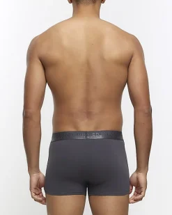 River Island 4PK cotton stretch trunks< Underwear & Socks