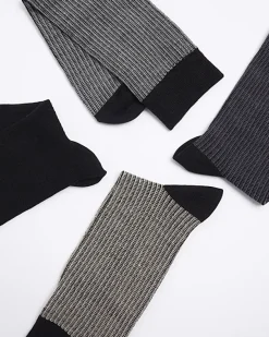 River Island 5PK textured smart socks< Underwear & Socks