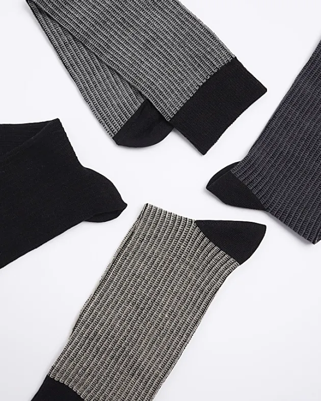 River Island 5PK textured smart socks< Underwear & Socks
