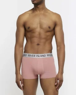 River Island 4PK Cotton Stretch RI trunks< Underwear & Socks