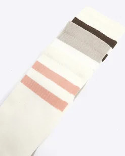 River Island 3PK double stripe tube socks< Underwear & Socks