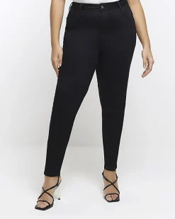 River Island Plus bum sculpt skinny jeans< Plus