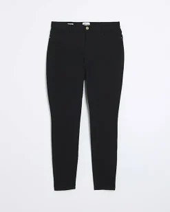 River Island Plus high waist skinny jeans< Plus