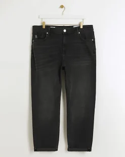 River Island Plus high waisted mom jeans< Plus