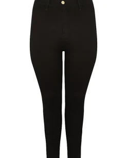 River Island Plus high waisted skinny jeans< Plus