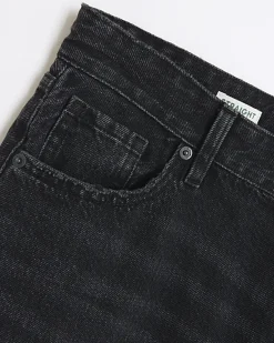 River Island Plus mid rise relaxed straight jeans< Plus