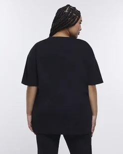 River Island Plus RI Active graphic print t-shirt< Plus