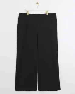 River Island Plus stitched wide leg trousers< Plus